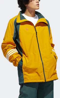 아디다스 오리지널 옐로우 레트로 트랙 재킷 스트라이프 긴팔 디자인 FJ7489 Sizing 아디다스 오리지널 옐로우 레트로 트랙 재킷 스트라이프 긴팔 디자인 FJ7489