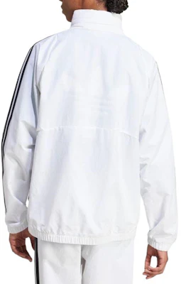 adidas Originals 復古白色拉鍊運動外套 三色條紋款 JF8737 Shop adidas Originals 復古白色拉鍊運動外套 三色條紋款 JF8737