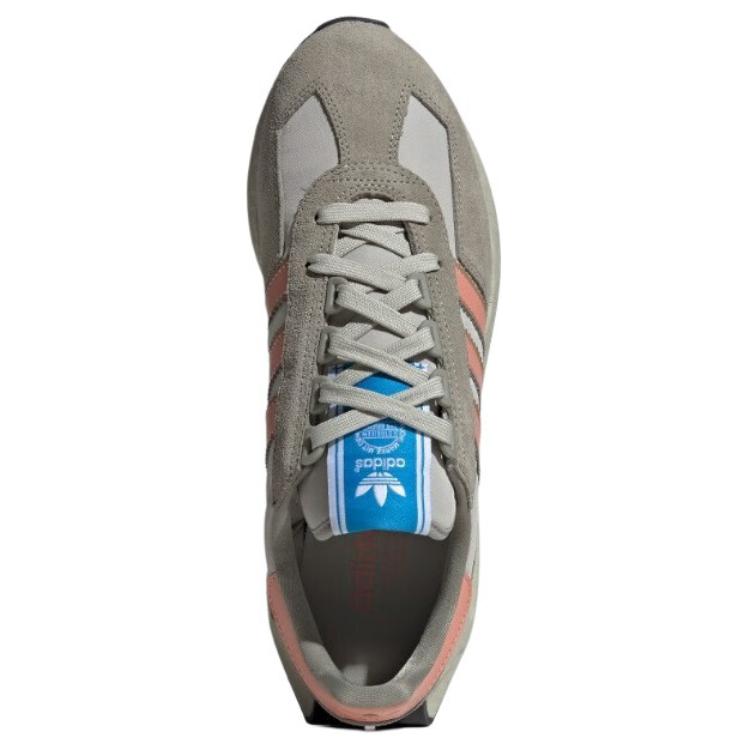 Shop adidas Originals Retropy E5 低筒休閒鞋 男女同款 灰褐色