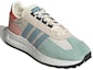 Lookbook adidas originals Retropy E5 復古休閒 防滑耐磨輕便 低筒 慢跑鞋 男女同款 灰粉藍