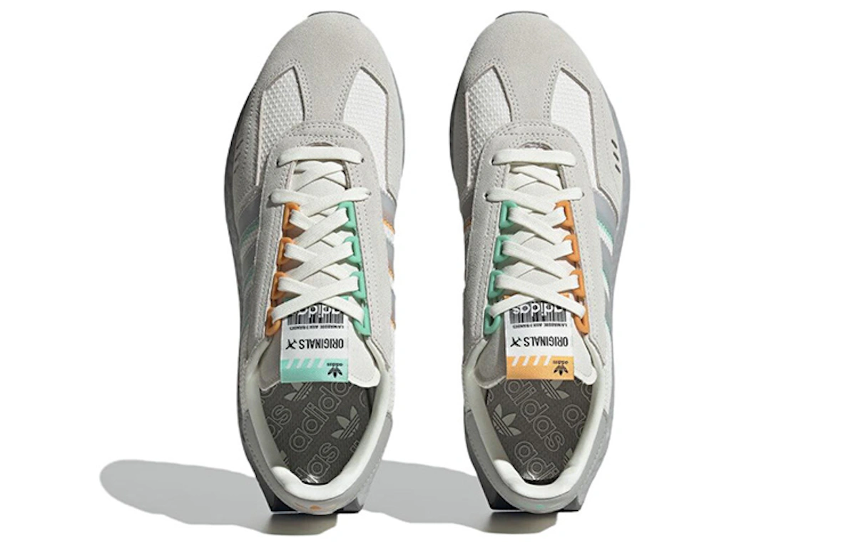 adidas originals Retropy E5 'Light Grey Orange Green' IG3401
