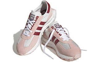 adidas originals Retropy E5 舒適潮流 輕便耐磨防滑 低筒 運動休閒鞋 男女款 粉白 Lookbook adidas originals Retropy E5 舒適潮流 輕便耐磨防滑 低筒 運動休閒鞋 男女款 粉白