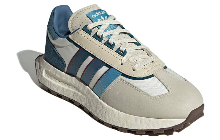 adidas Originals Retropy E5 Directional Shoes White Beige Blue IE0498 Nicesnk