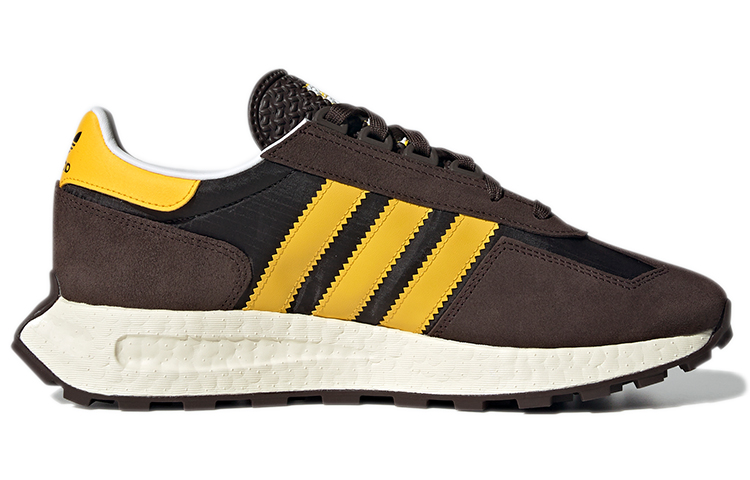 Lookbook adidas originals Retropy E5 復古棕色 休閒 減震防滑 低筒 跑步鞋 中性款 深棕色