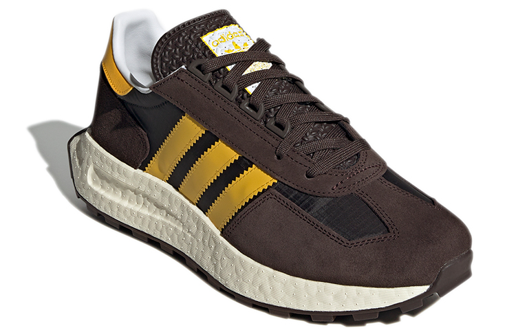 Shop adidas originals Retropy E5 復古棕色 休閒 減震防滑 低筒 跑步鞋 中性款 深棕色
