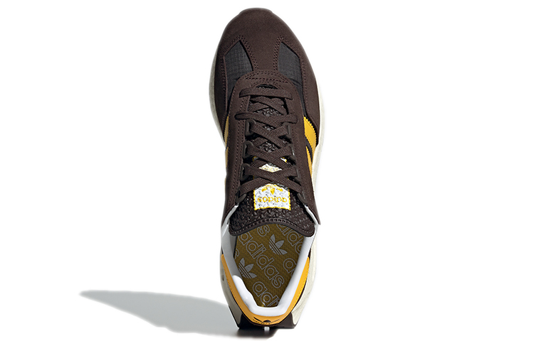 Details for adidas originals Retropy E5 復古棕色 休閒 減震防滑 低筒 跑步鞋 中性款 深棕色