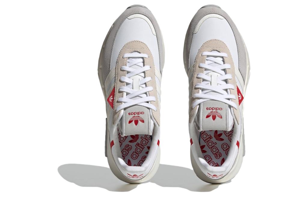 Shop adidas originals Retropy F2 防滑耐磨輕便 低筒 運動休閒鞋 男款 白灰