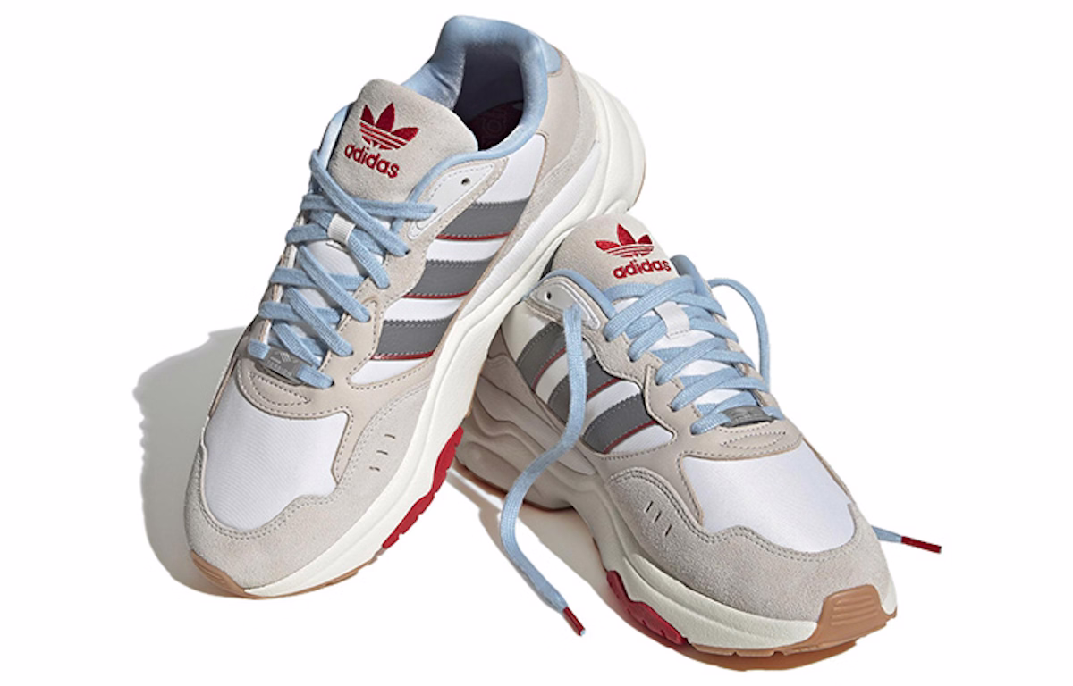 adidas originals Retropy F90 'Grey Red Blue' HP6384