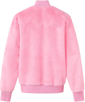 阿迪达斯原创REV FUR男士粉色可翻转飞行夹克 JE6122 Purchase 阿迪达斯原创REV FUR男士粉色可翻转飞行夹克 JE6122