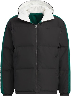 adidas Originals 可翻轉600填充羽絨外套 可拆帽 深綠/黑 IU4827 Buy adidas Originals 可翻轉600填充羽絨外套 可拆帽 深綠/黑 IU4827