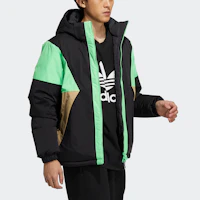 Details for adidas Originals 可翻轉羽絨外套 冬季黑色連帽大衣夾克. H66015