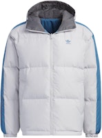 Chaqueta adidas Originals reversible con capucha desmontable azul/blanco hombre. IU4828 Lookbook Chaqueta adidas Originals reversible con capucha desmontable azul/blanco hombre. IU4828