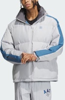 Chaqueta adidas Originals reversible con capucha desmontable azul/blanco hombre. IU4828 Details for Chaqueta adidas Originals reversible con capucha desmontable azul/blanco hombre. IU4828