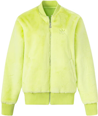 阿迪达斯Originals双面穿毛绒飞行夹克 酸性柠檬绿多口袋 JE6123 Shop 阿迪达斯Originals双面穿毛绒飞行夹克 酸性柠檬绿多口袋 JE6123