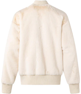 阿迪达斯Originals白色绣标可翻转皮毛飞行夹克 JE6124 Purchase 阿迪达斯Originals白色绣标可翻转皮毛飞行夹克 JE6124