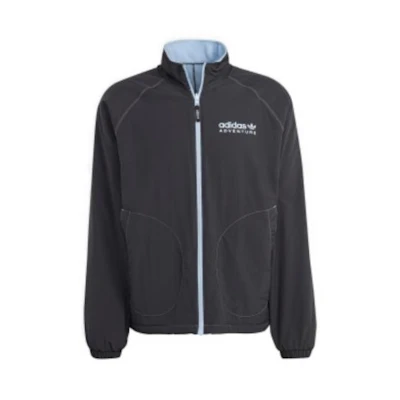 adidas Originals Reversible Logo Stand Collar Jacket Black IC2339