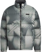 adidas Originals Reversible Puffer Jacket Silver Gray Down Coat JD3745 adidas Originals Reversible Puffer Jacket Silver Gray Down Coat JD3745