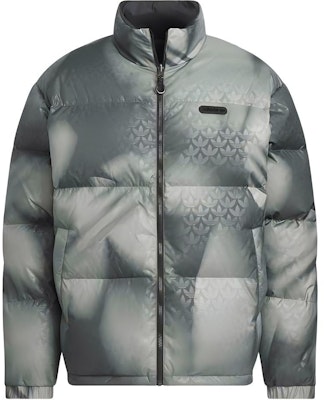 阿迪达斯经典款双面羽绒外套 银灰色冬季保暖服 JD3745 Buy 阿迪达斯经典款双面羽绒外套 银灰色冬季保暖服 JD3745