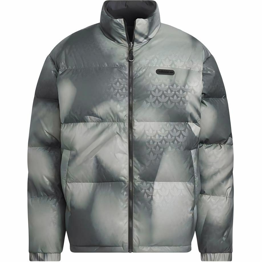Order 阿迪达斯经典款双面羽绒外套 银灰色冬季保暖服 JD3745