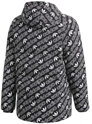 Adidas Originals Reversible Puffer Jacket Hitam/Putih DP8561 Lookbook Adidas Originals Reversible Puffer Jacket Hitam/Putih DP8561