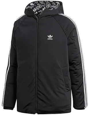 Adidas Originals Reversible Puffer Jacket Hitam/Putih DP8561 Shop Adidas Originals Reversible Puffer Jacket Hitam/Putih DP8561