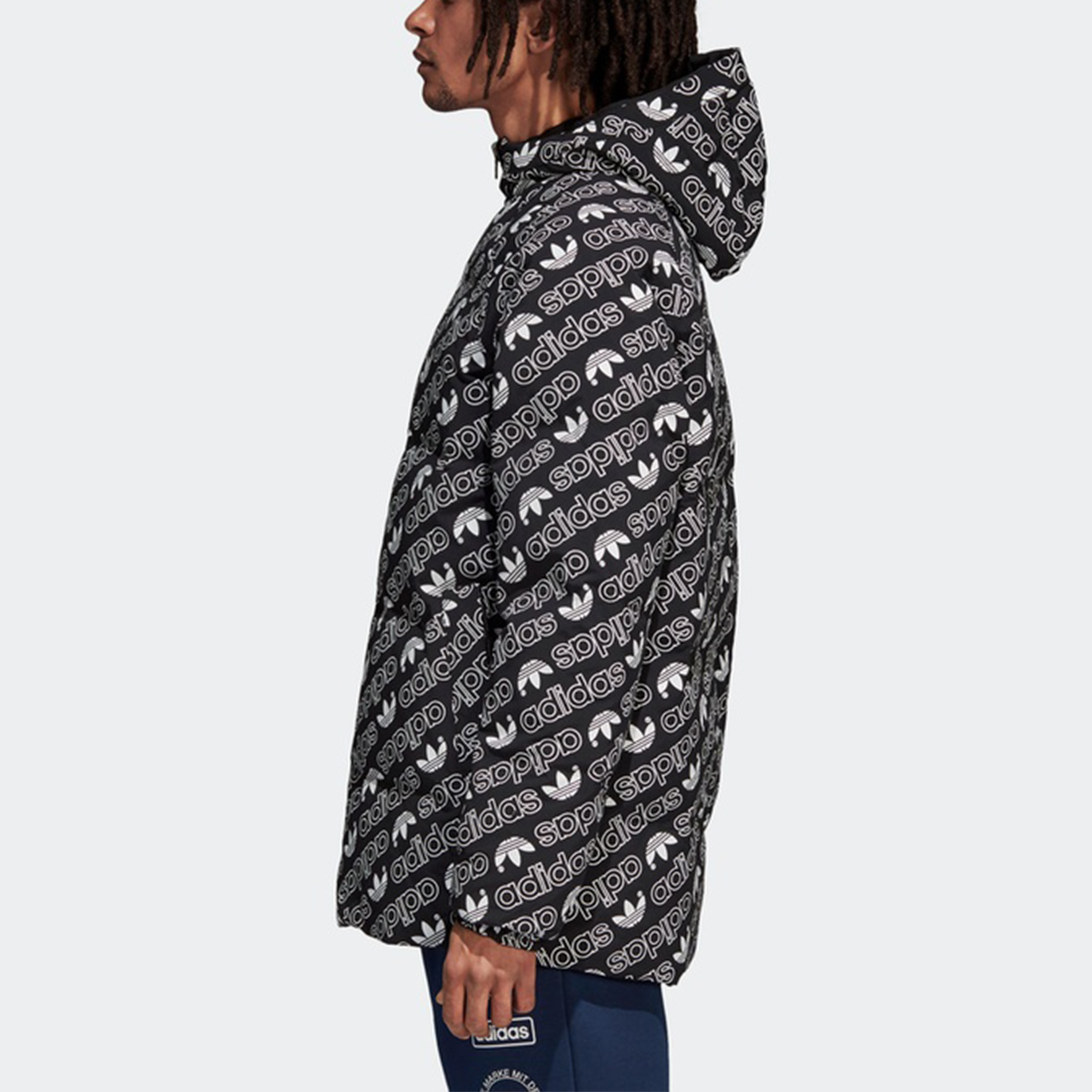 Sizing Adidas Originals Reversible Puffer Jacket Hitam/Putih DP8561