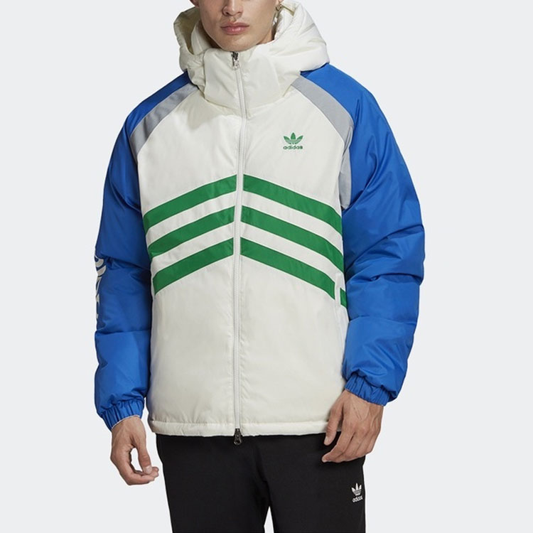 Adidas Originals Reversible Reflective Down Jacket White Winter Coat GJ6724 圖 5