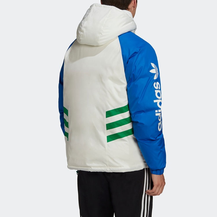 Adidas Originals Reversible Reflective Down Jacket White Winter Coat GJ6724 圖 6