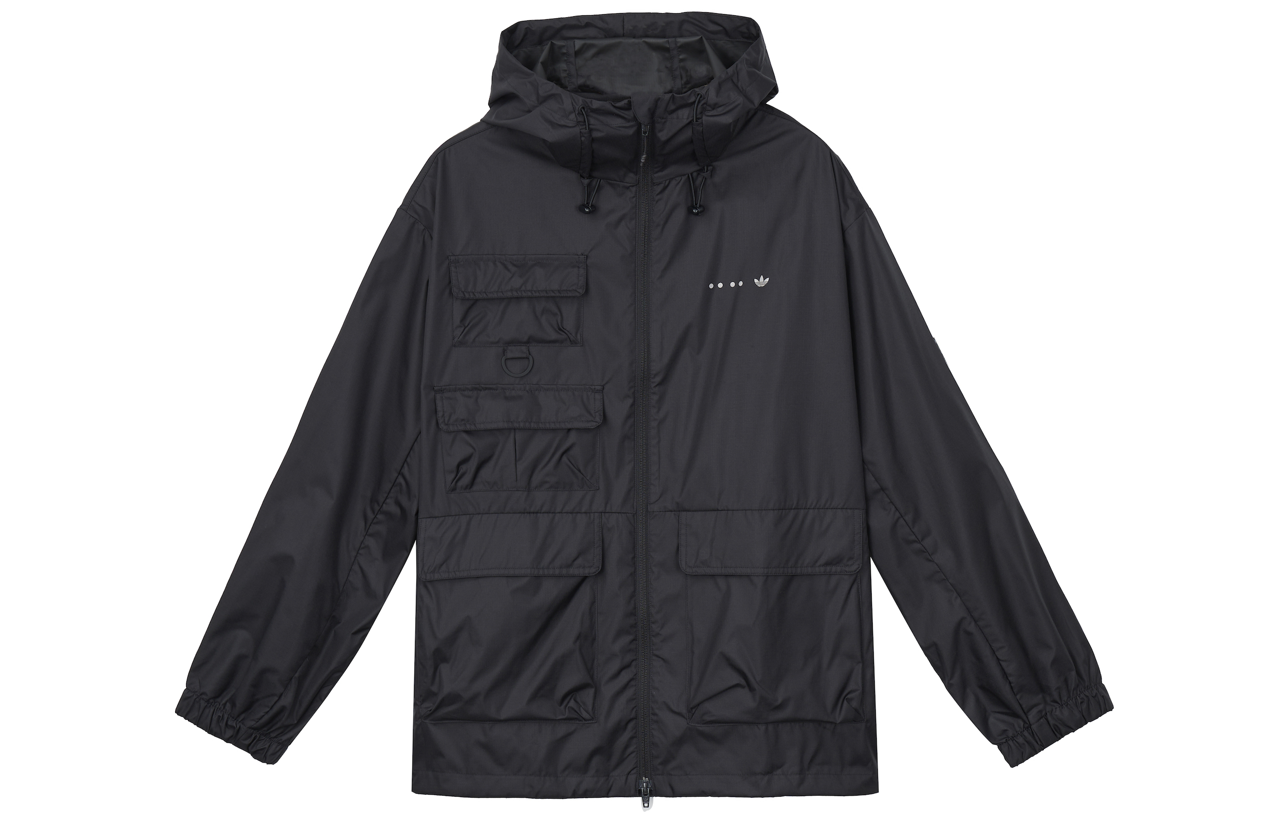 adidas Originals Rifta Black Multi-Pocket Outdoor Utility Jacket  HS2025
