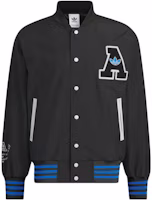 adidas Originals Rifta Bomber Jacket Embroidered Striped Black Jacket IU4791 adidas Originals Rifta Bomber Jacket Embroidered Striped Black Jacket IU4791