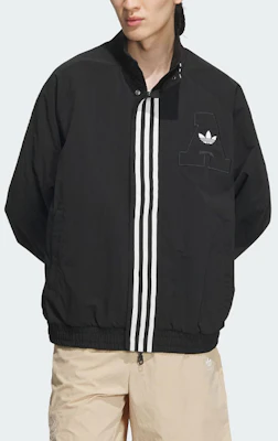 adidas Originals Rifta 條紋Logo運動外套 黑色. IU4845 Lookbook adidas Originals Rifta 條紋Logo運動外套 黑色. IU4845