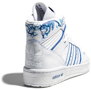 adidas originals Rivalry 防滑耐磨 高筒 板鞋 男女皆宜 青花瓷 Lookbook adidas originals Rivalry 防滑耐磨 高筒 板鞋 男女皆宜 青花瓷