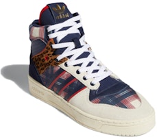 adidas originals Rivalry 防滑耐磨 高筒 滑板鞋 男女皆宜 藍白 Lookbook adidas originals Rivalry 防滑耐磨 高筒 滑板鞋 男女皆宜 藍白