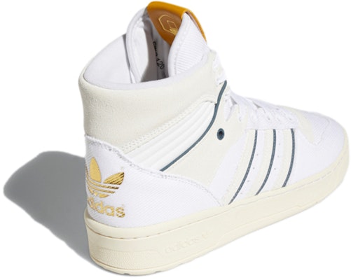 아디다스 오리지널스 라이벌리 '화이트 옐로우' FW3120 Shop 아디다스 오리지널스 라이벌리 '화이트 옐로우' FW3120