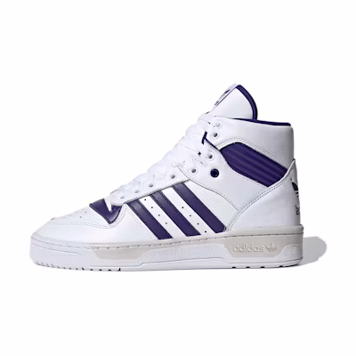 adidas Rivalry High 'White Purple'