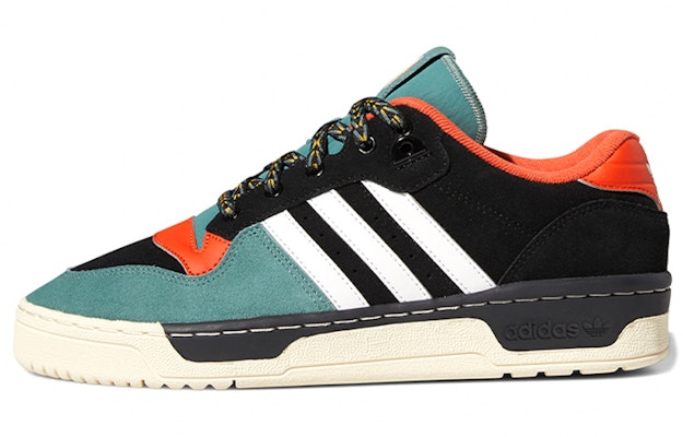 adidas Originals Rivalry Low ''Green Orange Black FV4914 Buy adidas Originals Rivalry Low ''Green Orange Black FV4914