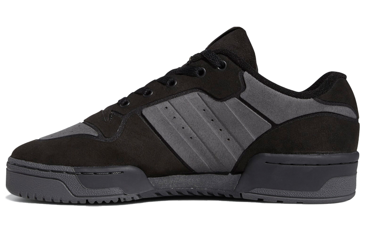 Buy (W) 阿迪达斯 三叶草 Rivalry Low 黑灰配色 FV4911