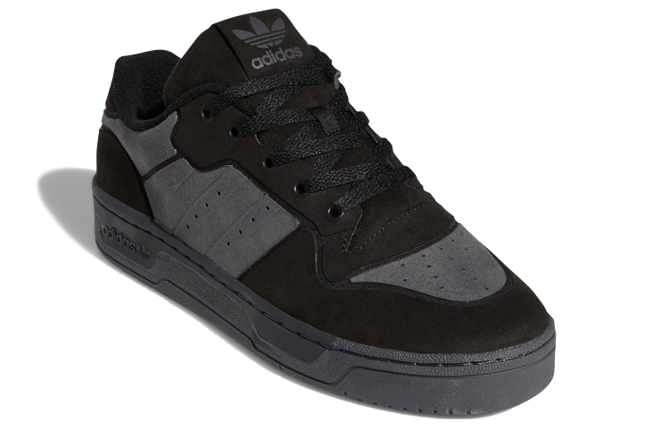 (W) adidas originals Rivalry Low 'Black Grey' 圖 3