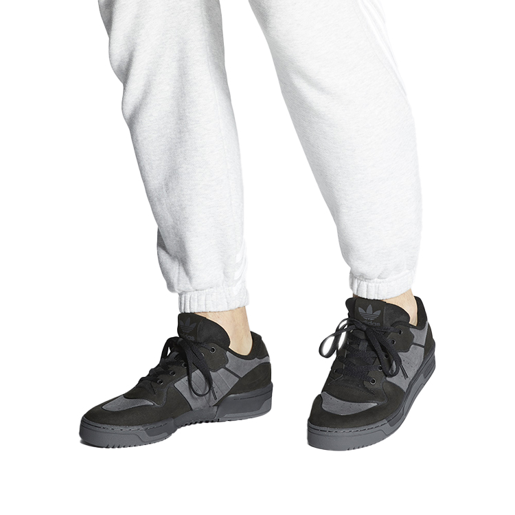 (W) adidas originals Rivalry Low 'Black Grey' 圖 7