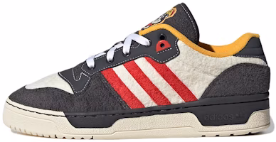 adidas originals Rivalry Low 'Dark Grey Red' HR0464 adidas originals Rivalry Low 'Dark Grey Red' HR0464