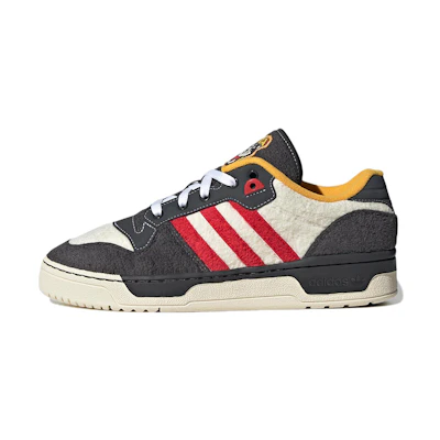 adidas originals Rivalry Low 'Dark Grey Red'
