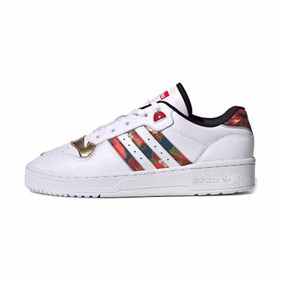 (W) adidas originals Rivalry Low CNY 'Black Gold Red'