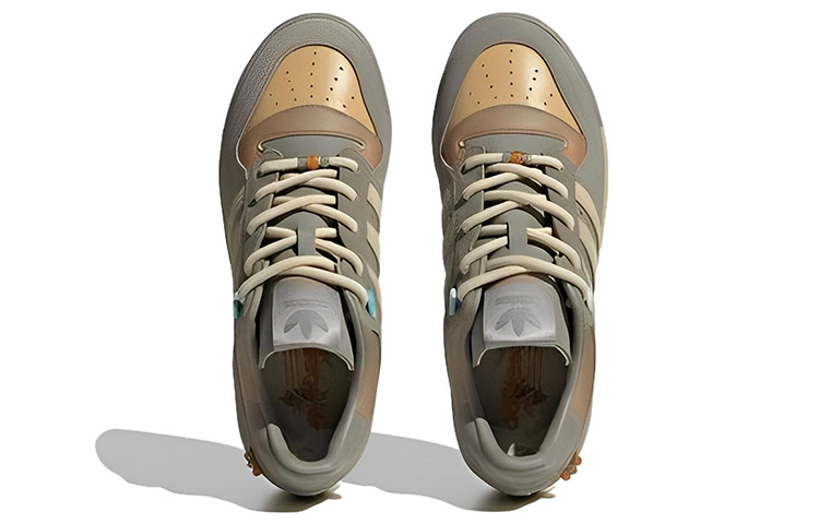 Shop adidas Originals Rivalry Low 86 Kasut 'Kelabu Coklat' ID4796