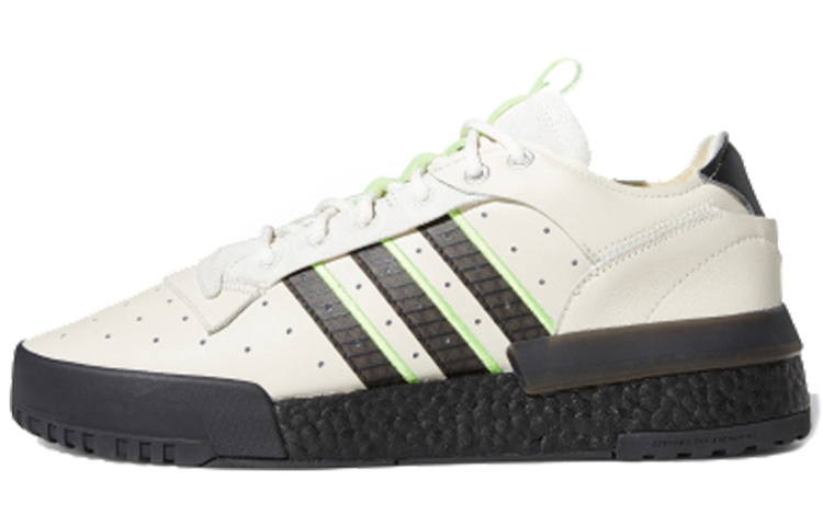 (Women) adidas originals Rivalry Rm Low 'White Black Green' EF6445