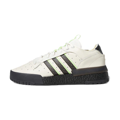 (W) adidas originals Rivalry Rm Low 'White Black Green'