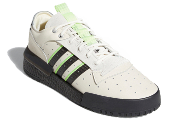 (W) adidas originals Rivalry Rm Low 'White Black Green' 圖 2