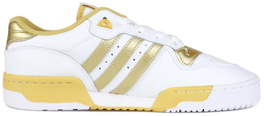 아디다스 오리지널스 라이벌리 로우 프리미엄 '화이트 옐로우' EE4963 Order 아디다스 오리지널스 라이벌리 로우 프리미엄 '화이트 옐로우' EE4963
