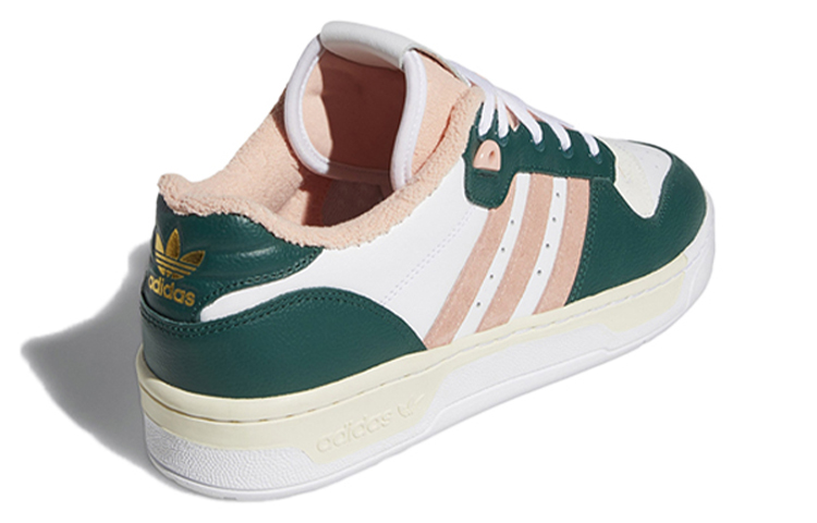 adidas Originals Rivalry Low 'White Green Pink' 圖 4