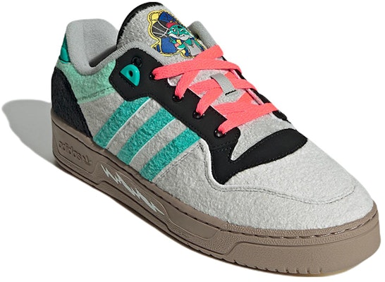 adidas Originals Rivalry Low 'Putih Hijau Mint' HR0465 Lookbook adidas Originals Rivalry Low 'Putih Hijau Mint' HR0465