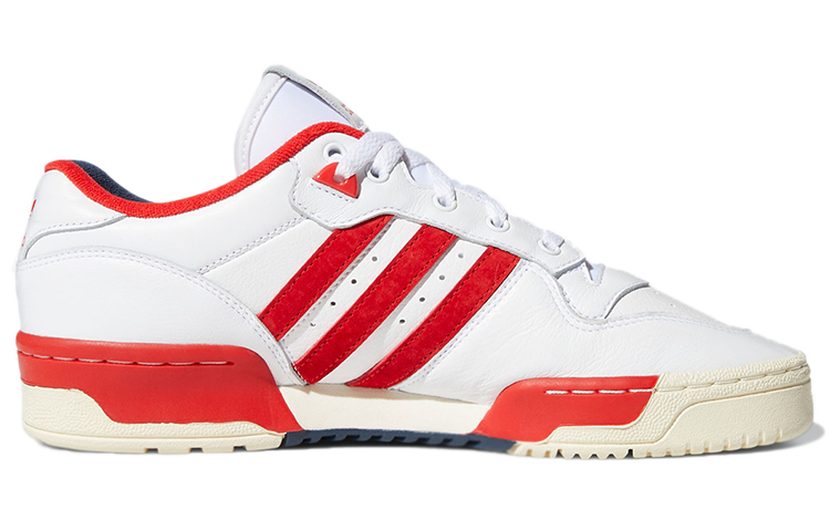 adidas Originals Rivalry Low PRM 'White Red Blue' 圖 2